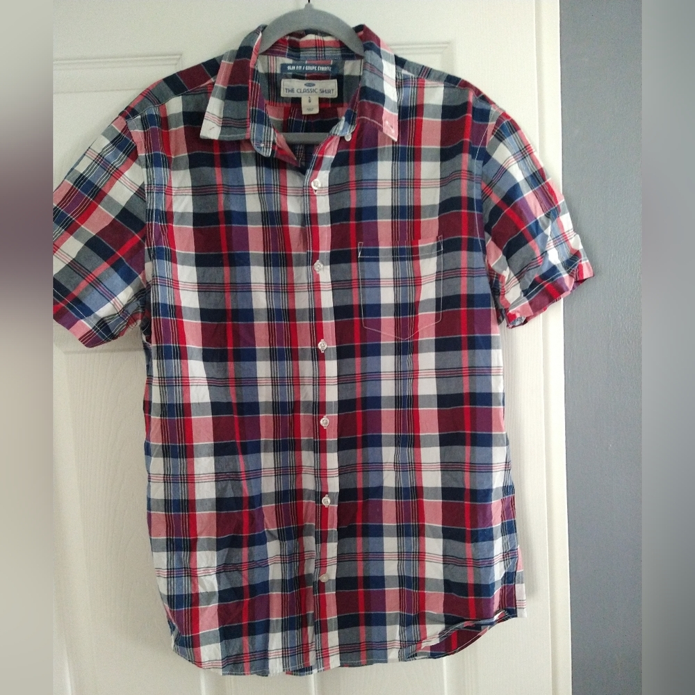 Old navy sz L slim fit button down shirt